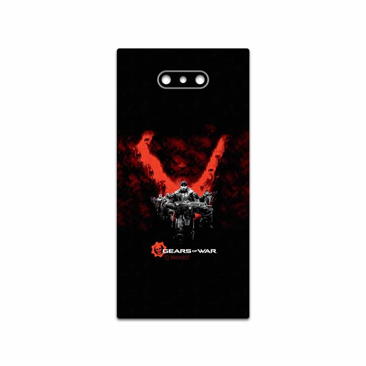 برچسب پوششی ماهوت مدل Gears-Of-War-Game مناسب برای گوشی موبایل ریزر Phone 2 MAHOOT Gears-Of-War-Game Cover Sticker for Razer Phone 2